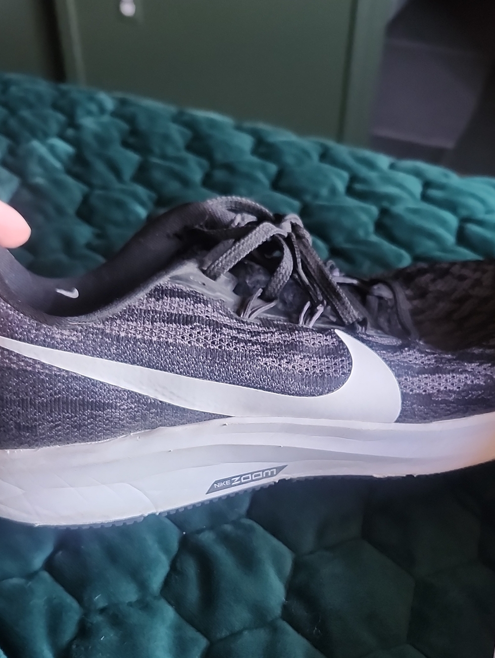Nike Black Running Shoes ZOOM PEGASUS 35 - Picture 3 of 6